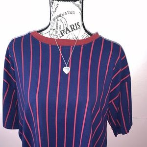 Forever 21 striped tshirt dress💙❤️!!